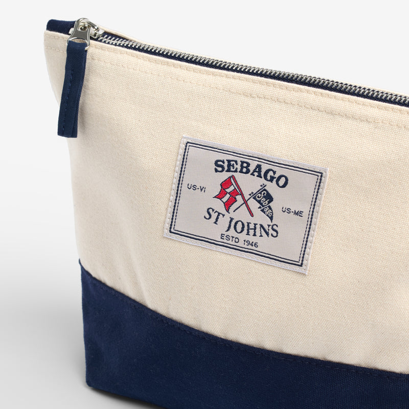 Sebago x St Johns Bay Rum Canvas Dopp Kit
