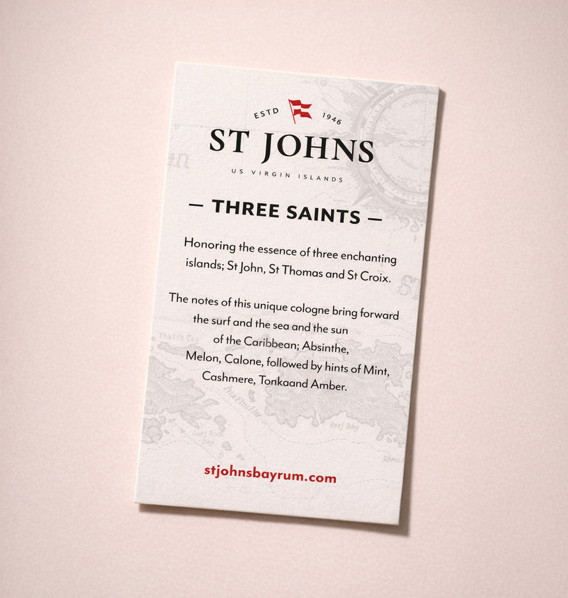 Three Saints 7.5 mL Sample Vial + $15 Gift Card