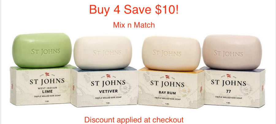 77 Body, Bath & Shower Soap | St Johns Fragrance Company