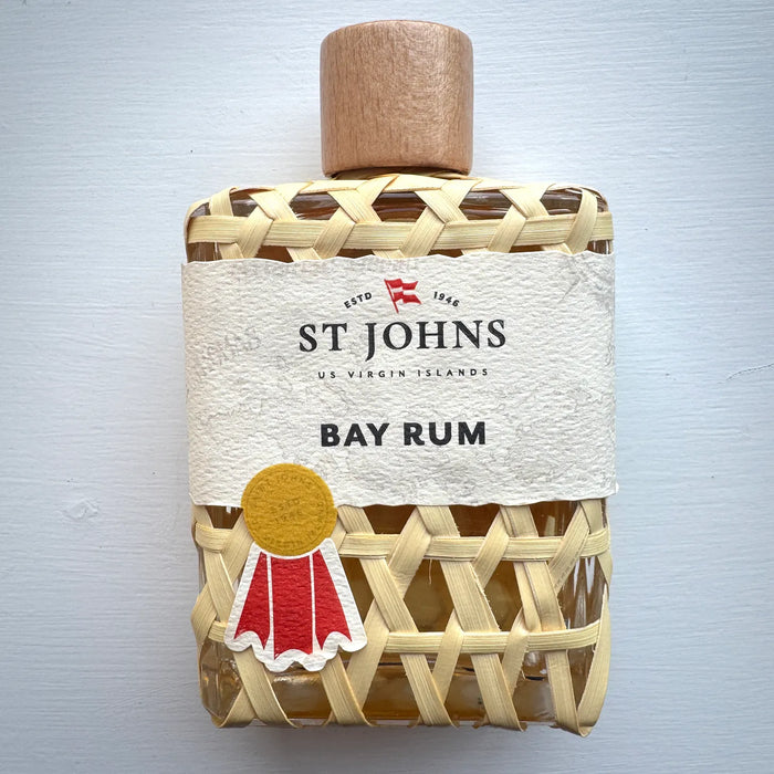 Island inspired aftershave with toned skin