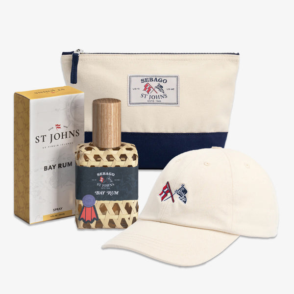 Sebago x St. Johns Bay Rum Essentials Bundle
