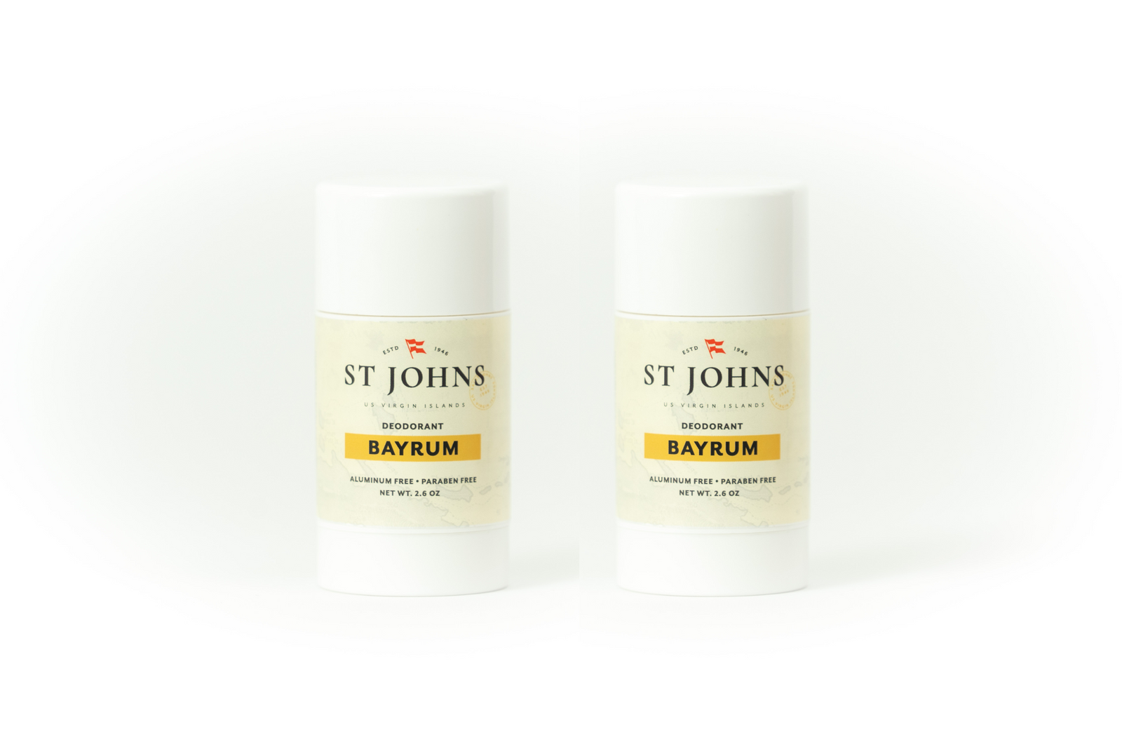Aluminum Free Deodorant | Natural 3 Scents | St. Johns